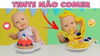 TENTE NÃO COMER | MEGIE E MIA - Lilly Doll