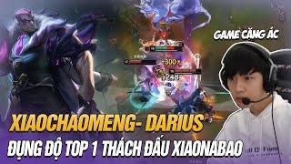 XIAOCHAOMENG BỊ ĂN HÀNH BỞI TOP 1 THÁCH ĐẤU XIAONABAO KÈO DARIUS VS JAX VÀ MÀN COMEBACK MÃN NHÃN