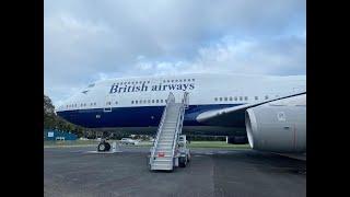 British Airways Boeing 747 Negus G-CIVB - IT'S NEW FOREVER HOME