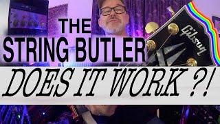 String Butler! An Easy Fix For Annoying Tuning Problems | Tim Pierce | 3 + 3 Headstock