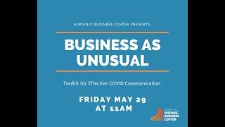 Business as UNusual: Toolkit for Effective COVID Communication