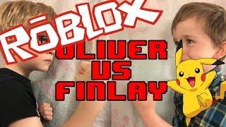 Oliver Vs Finlay - Roblox Pokemon Go