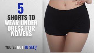 Top 10 Shorts To Wear Under Dress For Womens [2018]: Women’s Boyshort Panty No Panty Lines- Free