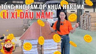 Tổng kho tấm nhựa ốp tường Haroma lì xì đầu năm | Khuyến mãi đầu năm khi mua tấm ốp tường | Haroma