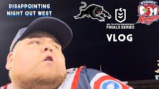 Outplayed by the Premiers (Penrith Panthers VS Sydney Roosters NRL Finals Week 1 Game Day Vlog.)