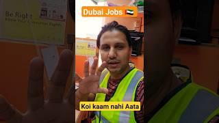 Koi Kaam Nahi Ata Mujhe kya Karun #dubaicareers #dubaijobs