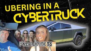 UBERING IN A CYBERTRUCK?!