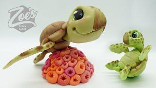 Amazing Sea Turtle Cake Topper Tutorial