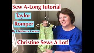 Taylor Pattern from Children's Corner: Baby Romper Sew A Long - Easy, Cute, and Frugal Sew