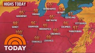 Dangerous late summer heat wave slams the Midwest