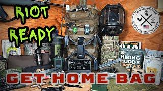 PREPARING FOR CIVIL UNREST - GET HOME BAG RESTOCK - PART 1. OF SHTF READINESS SERIES #bugoutbag