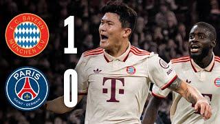 Minjae Kim with debut goal to win at home | FC Bayern - PSG 1:0 | Highlights Champions League