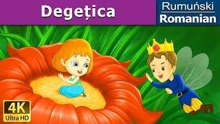 Degețica| Povesti pentru copii | Thumbelina în Romana |  @RomanianFairyTales