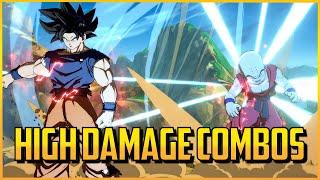 DBFZR ▰ These Guys Got Them High Damage Combos【Dragon  Ball FighterZ】