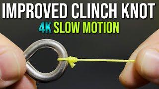 How to Tie an IMPROVED CLINCH KNOT! | "Knot Easy!" Series | Fishing Knot Tutorial