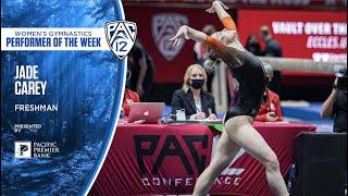 Oregon State's Jade Carey named Pac-12 Gymnastics Freshman of the Week for fourth time