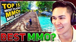 "Most Played MMOs 2024 (By Active Players)" | Aztecross Reacts