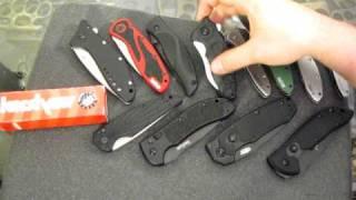 12 of the Fastest Kershaw Knives (Pocket Knife Collection)