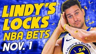 NBA Picks for EVERY Game Friday 11/1 | Best NBA Bets & Predictions | Lindy's Leans Likes & Locks