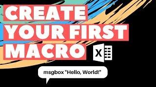 Creating Your First Macro: A Quick Beginner's Guide to Excel VBA