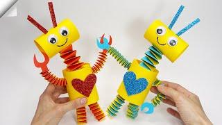 Paper robot | Moving paper TOYS | Easy paper crafts