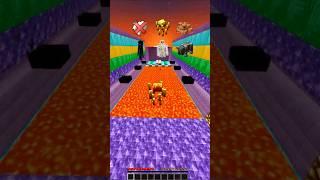 Minecraft Mobs vs Lava River #minecraft