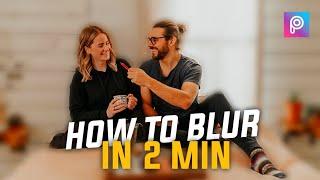 Easy Blur Trick Using Only Your Phone | how to blur in picsart | Picsart Editing Tutorial