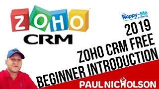 Zoho CRM Beginner Introduction Tutorial - FREE Zoho CRM Demo