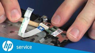 Replace the Power Button Board | HP Pavilion 14-v000 Notebook PCs | HP Support