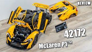 LEGO 42172 Review |  LEGO Technic McLaren P1 | 42172 Showcase | LEGO 2024 Supercar 1:8