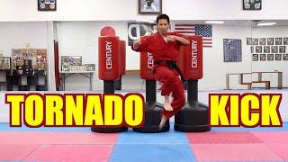 KARATE Lesson 9 - HOW TO DO A TORNADO KICK