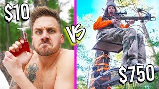 $10 VS $750 BEAR HUNTING! *Budget Challenge*