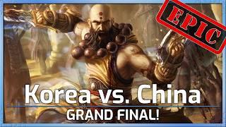 EPIC GRAND FINAL - Korea vs. China - Heroes of the Storm