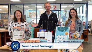 Sew Sweet Savings!  Episode 1