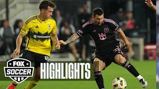 Columbus vs. Inter Miami CF Highlights | MLS on FOX