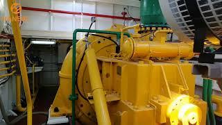 What is the engine room of the Hansel cutter suction dredger？