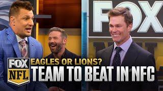 Tom Brady, Rob Gronkowski, and Julian Edelman: Who's the top team in the NFC? | FOX NFL Kickoff