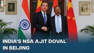 India’s NSA Ajit Doval Holds Talks With China's Foreign Minister Wang Yi To Improve Ties