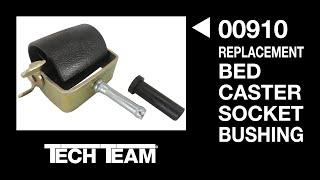 Tech Team 00910 Replacement Bed Caster Socket Bushing