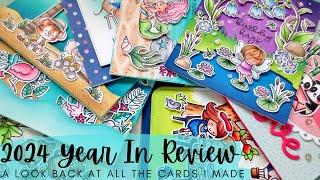 2024 Card Making Year in Review | A Look Back Through the 100+ Cards I Created This Year | Look Book