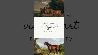 Screensaver Equestrian horse art tv frame tv wallpaper horseman  #artscreensaver #arttv #screensaver