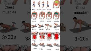 Chest muscles workout And six pack abs workout  #sixpack_workout #chestworkout