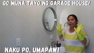 BUHAY AMERIKA: GENERAL CLEANING NG GARAGE HOUSE BARADO UMAPAW PA! TMI WARNING