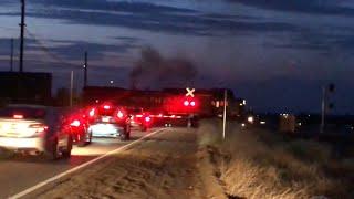 A Single Smokey AC44 Pulls The Siding Stuffers Out Of Palmdale