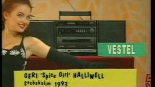 Geri Halliwell (Spice Girls) 1993 Secbakalim Turkish gameshow