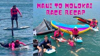 Maui 2 Molokai and Molokai Holokai Foil Race Recap- July 2024 wing foil and SUP foil racing M2M