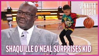 Shaquille O’Neal Helps a 4-Year-Old Basketball Prodigy Get a Slam Dunk | ‘The Jennifer Hudson Show’