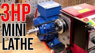 The 3HP Mini Lathe..... It Scares Me