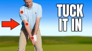 Always Start With Your Right Arm in This Position for Straighter Drives