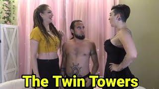 The Twin Towers | tall woman short msn | tall girl short guy